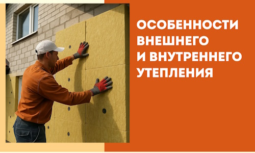 Какие особенности внешнего и внутреннего утепления в Фрязино