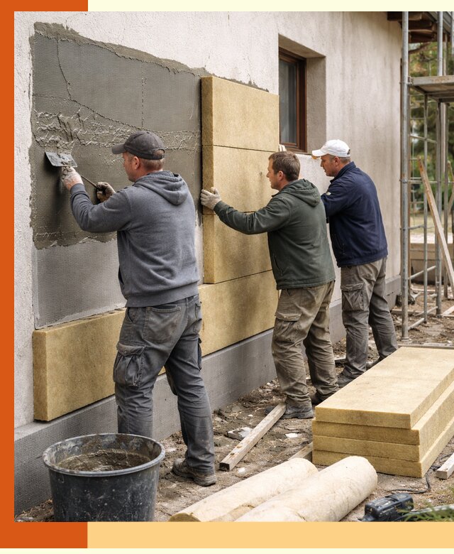 Утепление частного дома в Фрязино — тепло, экономия и надежность