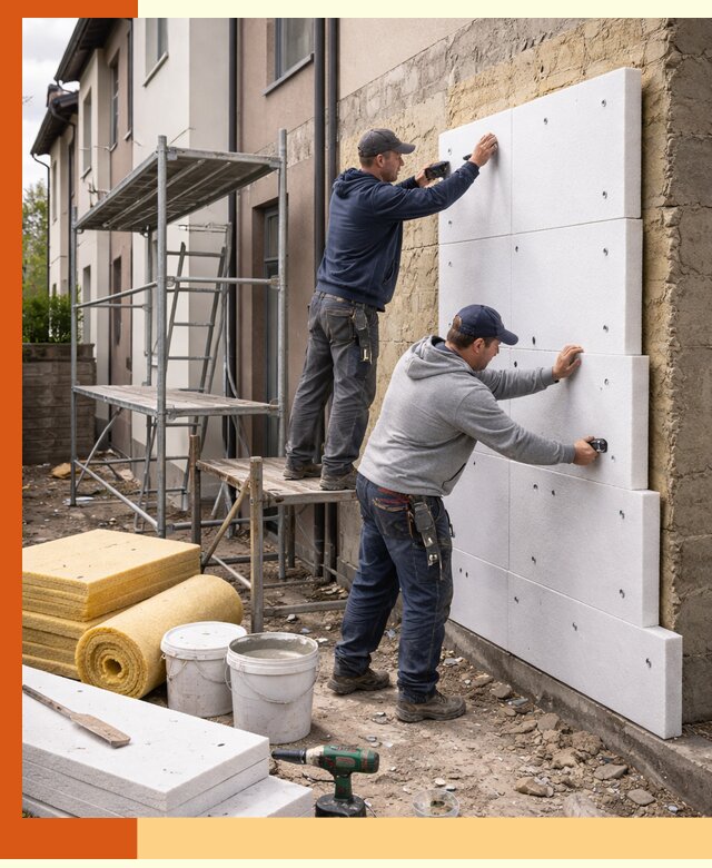 Утепление таунхауса с гарантией комфорта в Фрязино