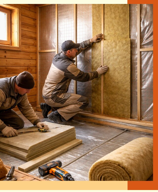 Утепление бани изнутри в Фрязино под ключ от 4362 руб./м² | ТепломастерФрз