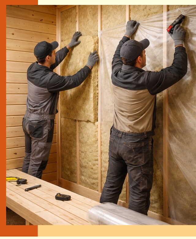 Профессиональное утепление сауны в Фрязино с гарантиями качества