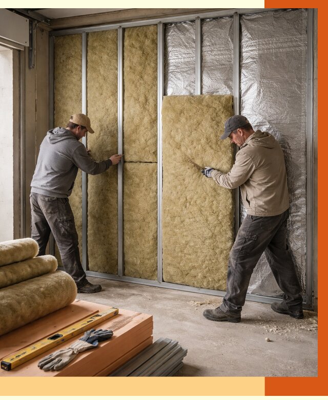 Утепление гаража изнутри в Фрязино от 7789 руб/м2 — работы и цена | ТепломастерФрз