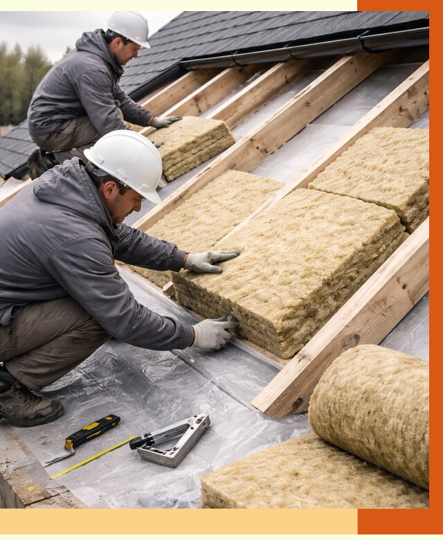 Утепление крыши в Фрязино от 1921 руб./м2 — комплексное утепление кровли | ТепломастерФрз