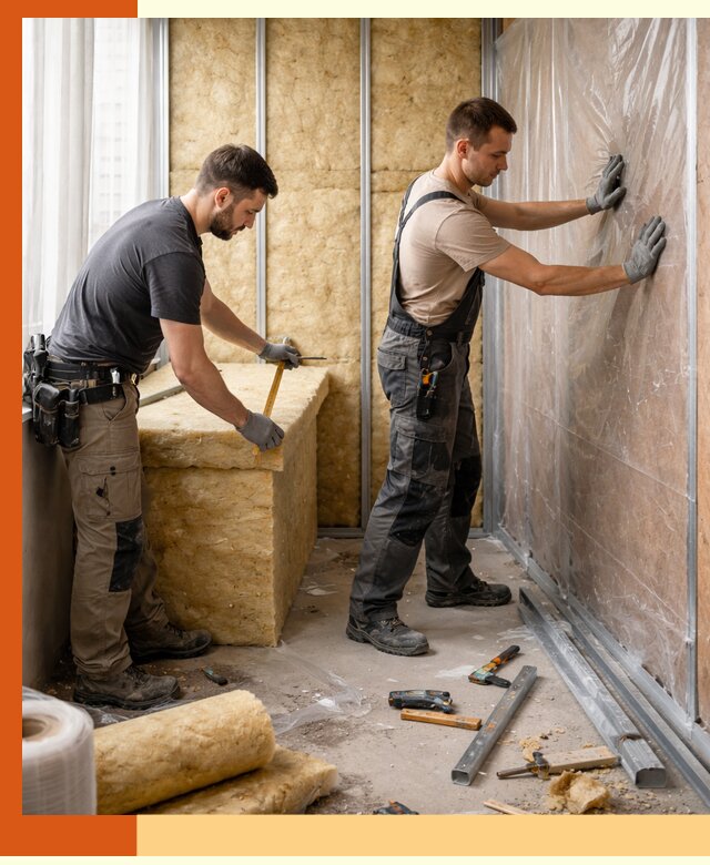 Профессиональное утепление лоджии в Фрязино эффективно и надежно