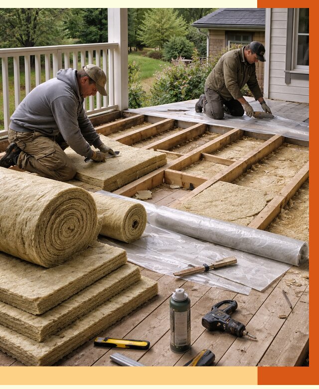 Утепление террасы в Фрязино от 4362 руб./м2 — утеплить террасу под ключ | ТепломастерФрз