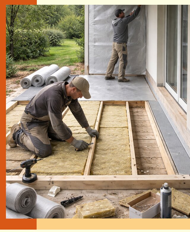 Утепление террасы в Фрязино — тепло и защита круглогодично