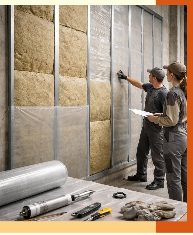 Утепление склада химсырья в Фрязино от 4673 руб. под ключ | ТепломастерФрз