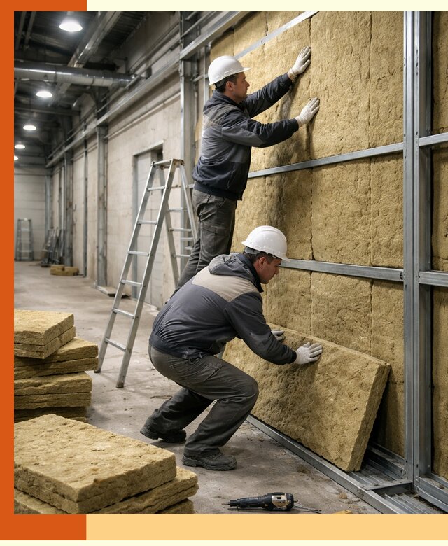 Утепление цеха под ключ в Фрязино с гарантией качества