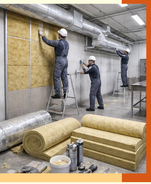 Утепление пищевого цеха в Фрязино от 12981 руб./м² — комплексно под ключ | ТепломастерФрз