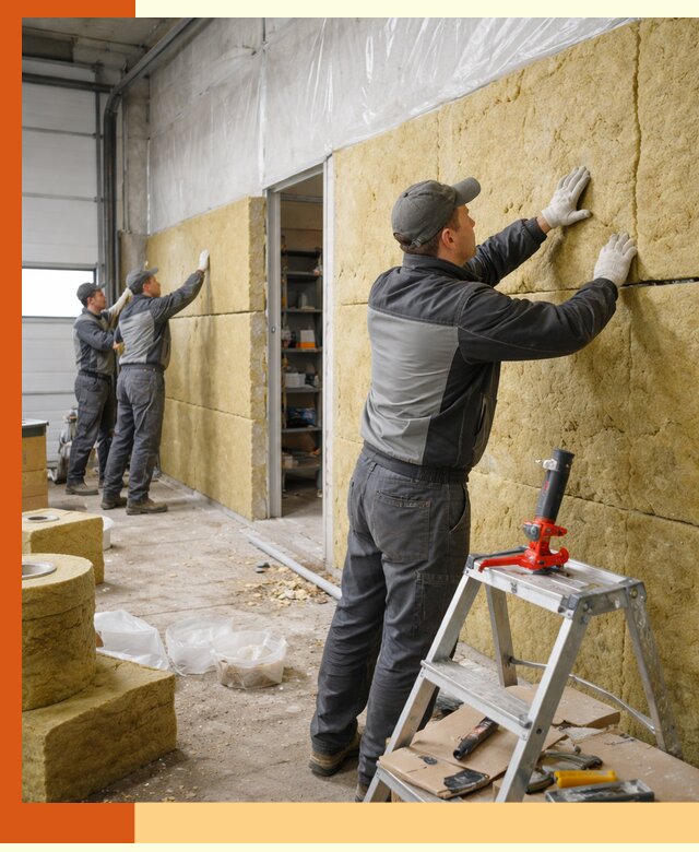 Утепление автосервиса и мастерских в Фрязино качественно и надёжно