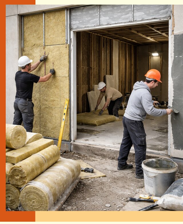 Утепление торгового павильона в Фрязино — качественно и энергоэффективно