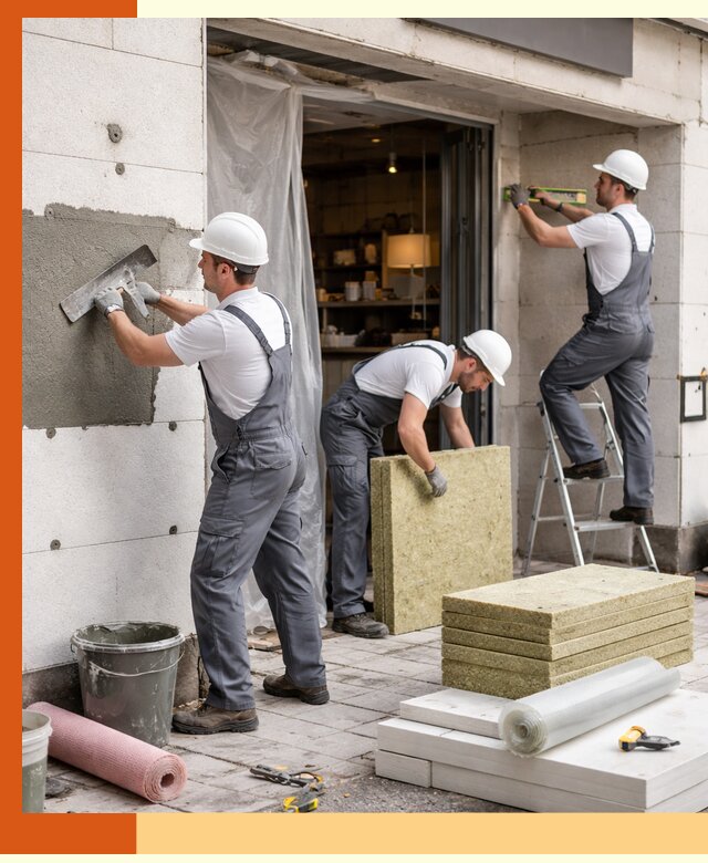 Утепление кафе в Фрязино: профессиональная теплоизоляция и монтаж