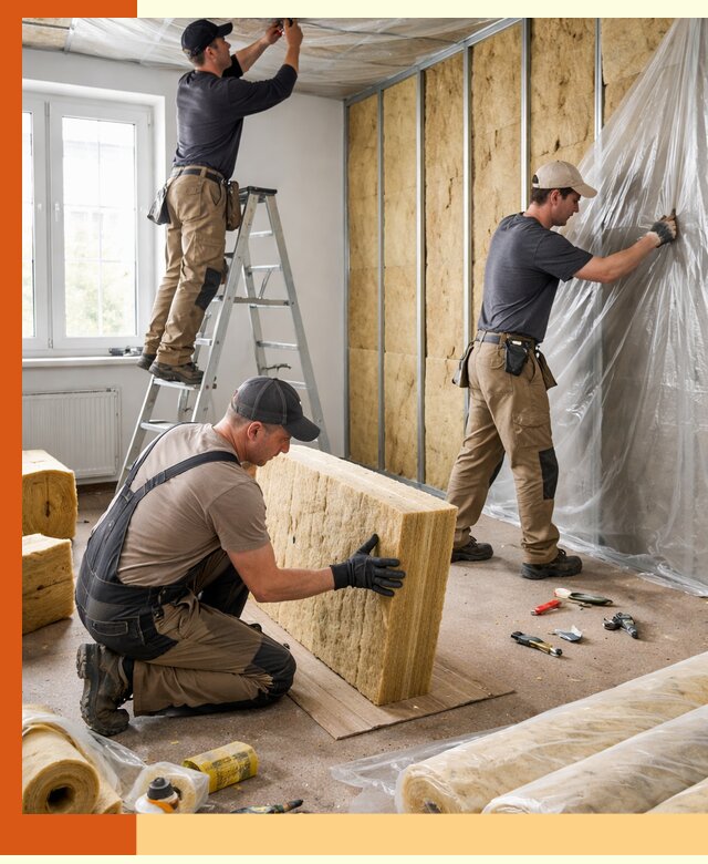 Утепление офисных помещений под ключ в Фрязино