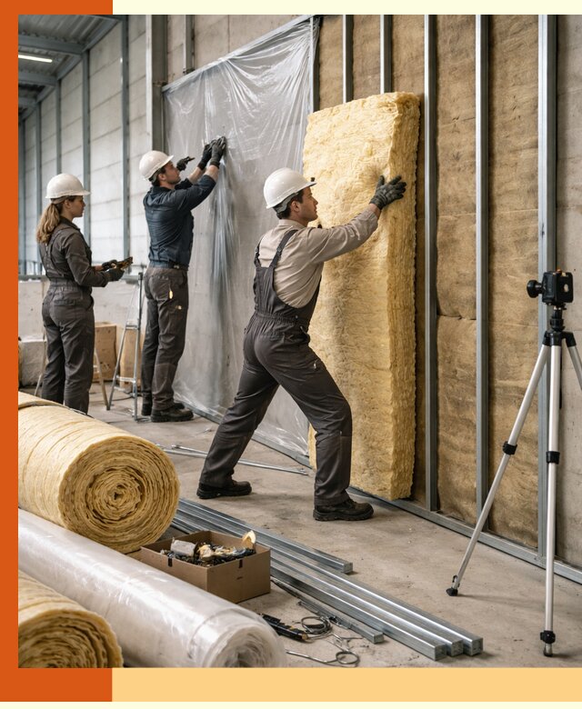 Утепление складского терминала в Фрязино профессионально и надёжно