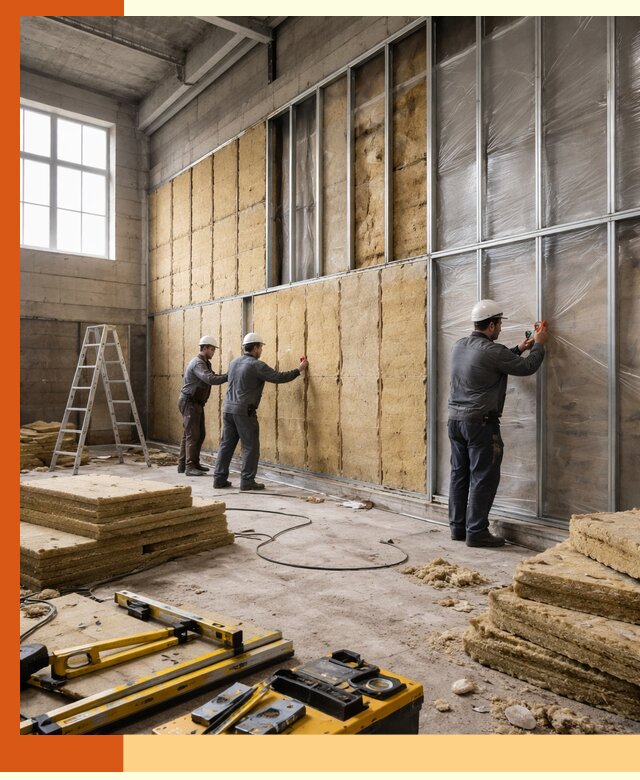 Утепление спортивного зала в Фрязино качественно и недорого