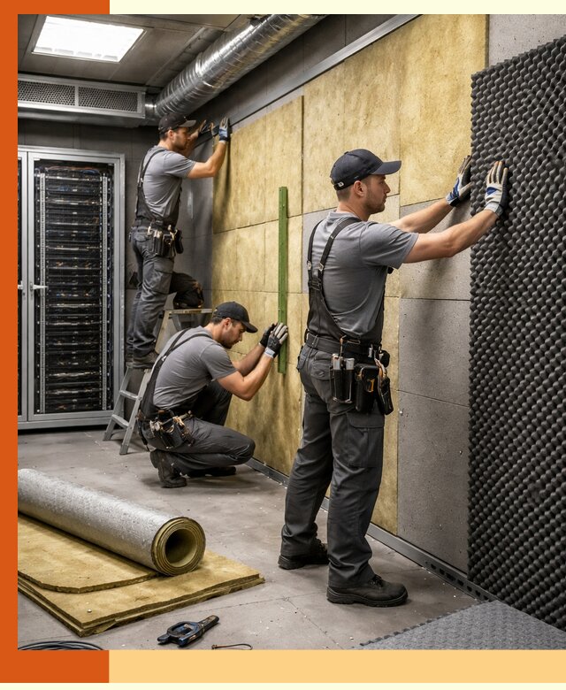 Утепление серверной комнаты профессионально в Фрязино