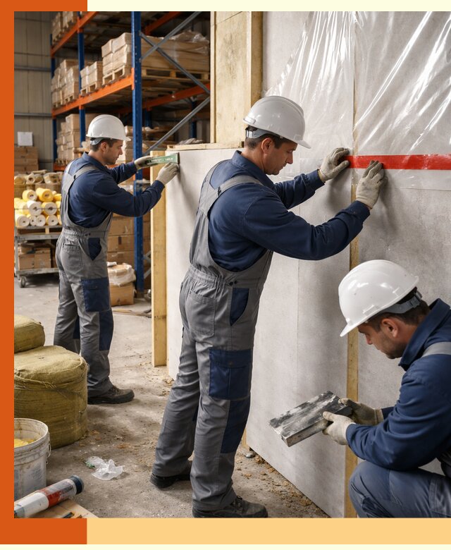 Утепление теплого склада под ключ в Фрязино