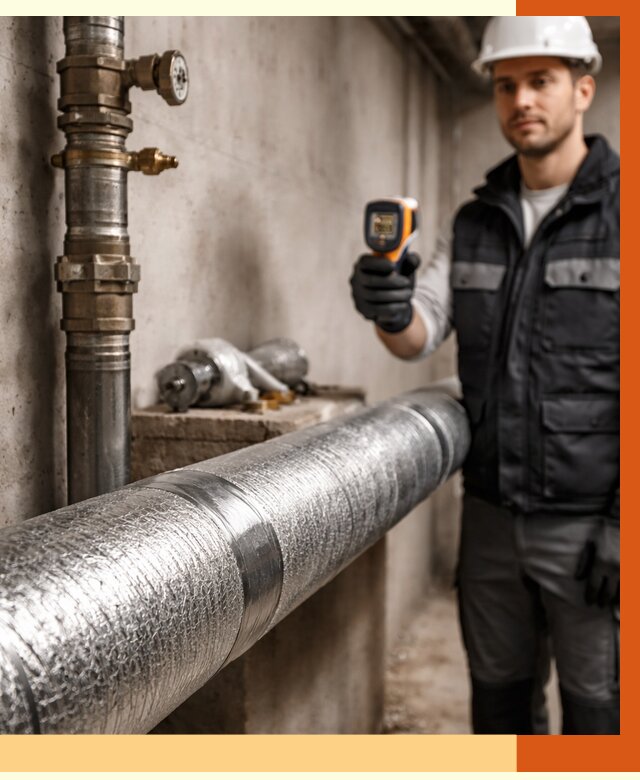 Утепление труб водоснабжения в Фрязино от 8827 руб. за м² — услуги ТепломастерФрз