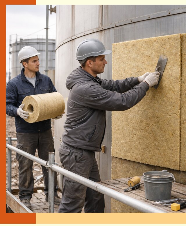 Профессиональное утепление резервуара и теплоизоляция в Фрязино