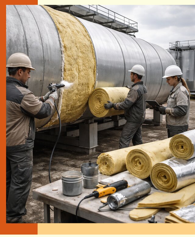 Утепление цистерны в Фрязино — утеплители и монтаж под ключ