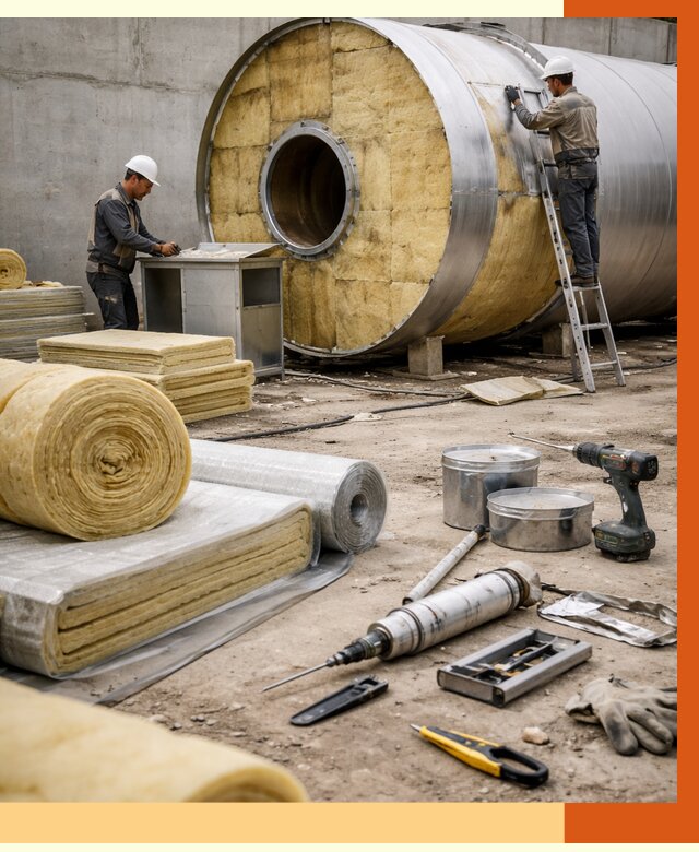 Утепление резервуара с топливом в Фрязино от 28559 руб. под ключ | ТепломастерФрз