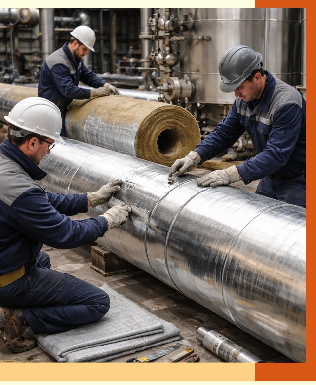 Утепление технологического оборудования в Фрязино от 4362 руб. за м2 | ТепломастерФрз