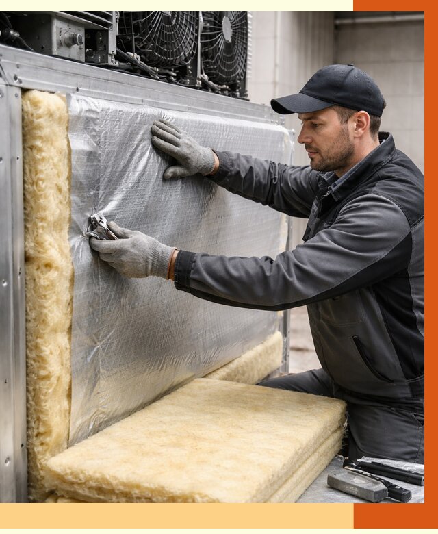 Утепление холодильного агрегата в Фрязино от 8827 руб. под ключ | ТепломастерФрз