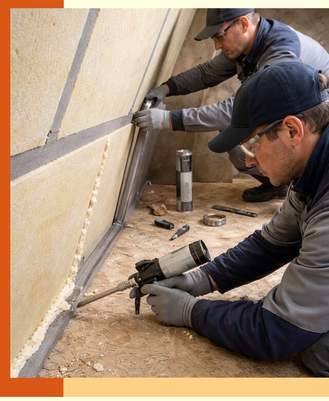 Герметизация стыков ППУ в Фрязино — надежное уплотнение швов