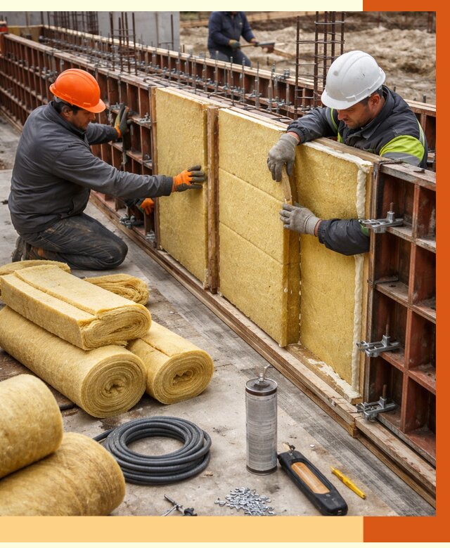 Теплоизоляция опалубки в Фрязино от 7477 руб. за м2 — услуги и монтаж | ТепломастерФрз