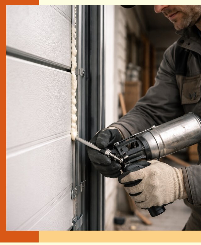 Заполнение пустот ворот в Фрязино профессионально и герметично