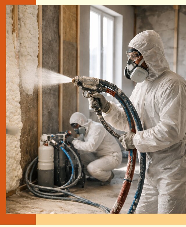 Пенополиуретан напыление для утепления зданий в Фрязино