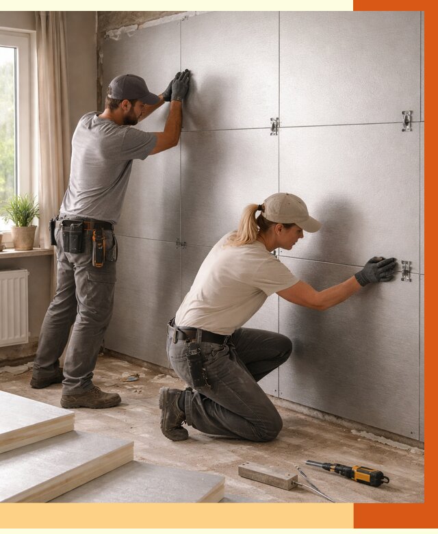 Утепление PIR панелями в Фрязино от 4362 руб. под ключ | ТепломастерФрз