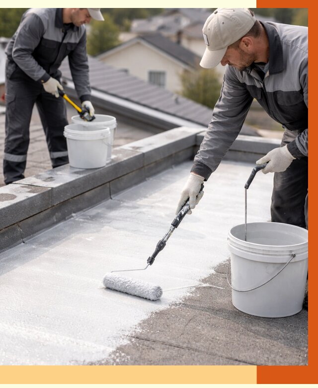 Утепление кровли жидкой теплоизоляцией в Фрязино от 2233 руб./м2 | ТепломастерФрз