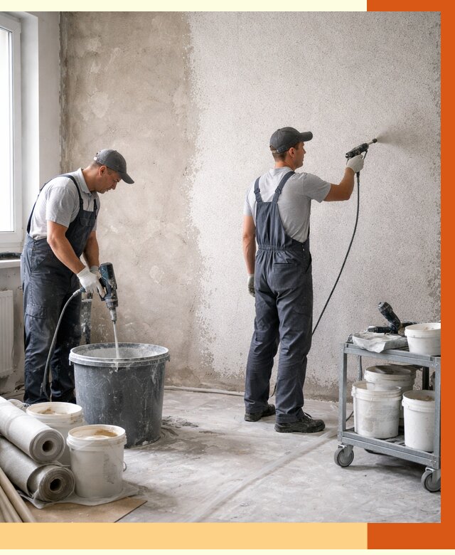 Утепление стен жидкой теплоизоляцией в Фрязино от 4362 руб/м² | ТепломастерФрз