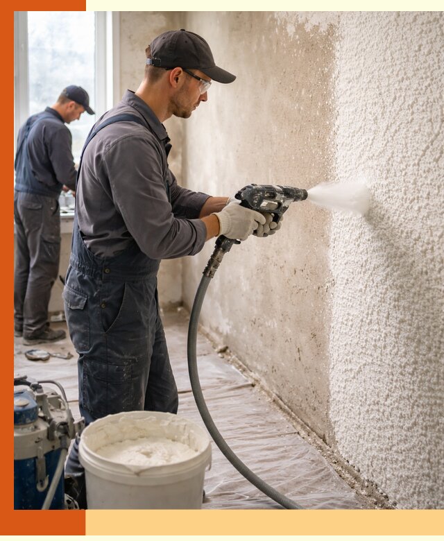 Утепление стен жидкой теплоизоляцией в Фрязино для квартир и домов