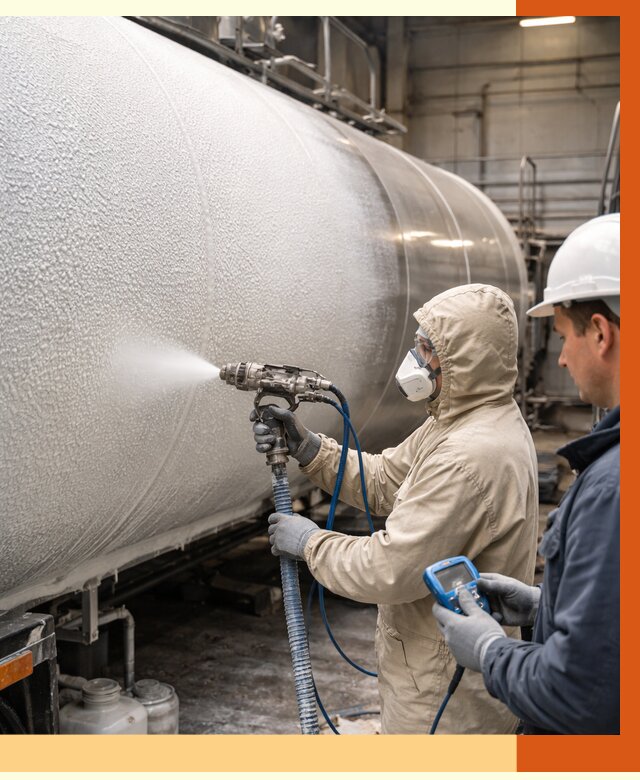 Утепление автоцистерны жидкой теплоизоляцией в Фрязино от 15058 руб. под ключ | ТепломастерФрз