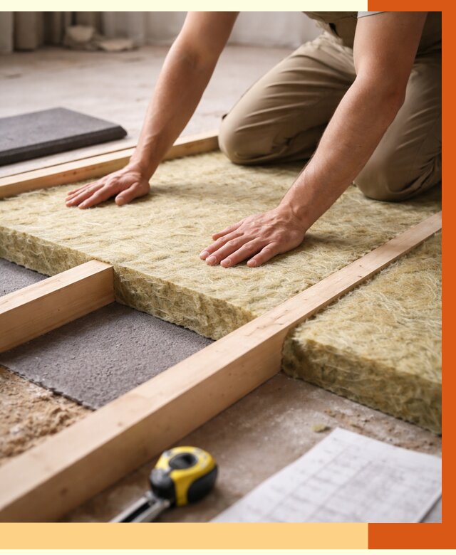 Шумоизоляция пола в Фрязино от 1298 руб./м² — профессиональная звукоизоляция | ТепломастерФрз