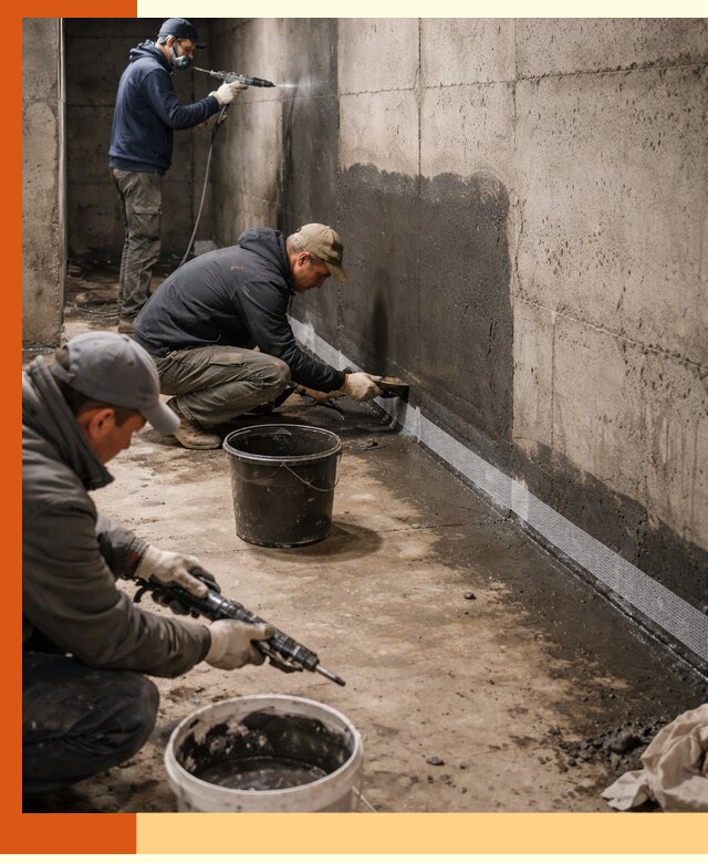 Гидроизоляция подвала в Фрязино — комплексная защита от влаги