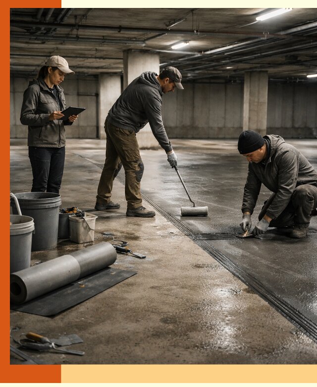 Гидроизоляция паркинга в Фрязино: качественная защита зданий