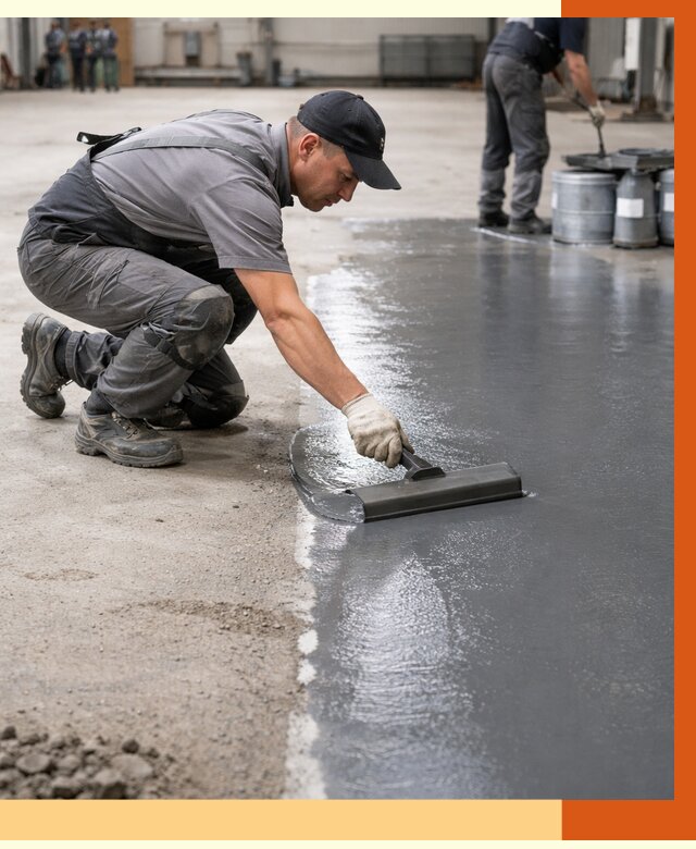 Гидроизоляция промышленного пола в Фрязино от 1246 руб./м2 — ТепломастерФрз специалисты под ключ