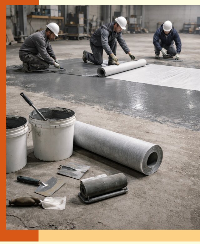 Гидроизоляция промышленного пола в Фрязино — защита и долговечность