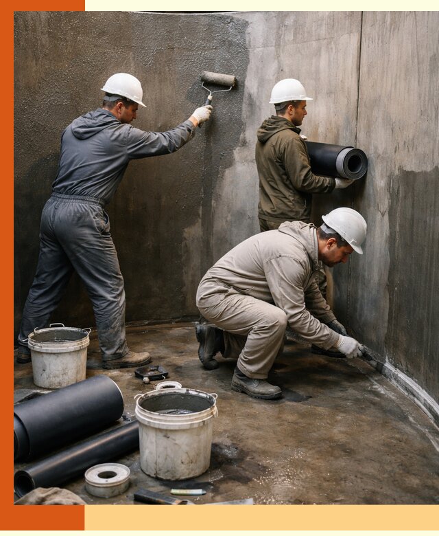 Гидроизоляция резервуара профессионально в Фрязино