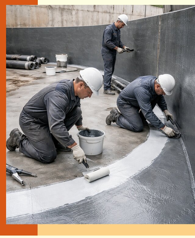 Гидроизоляция резервуара для топлива в Фрязино