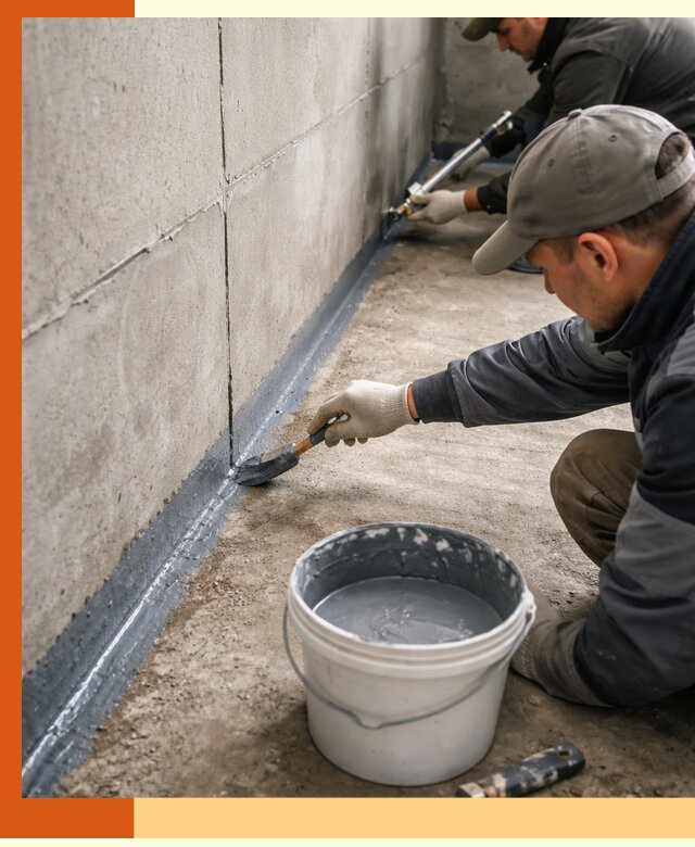 Гидроизоляция швов зданий и конструкций в Фрязино