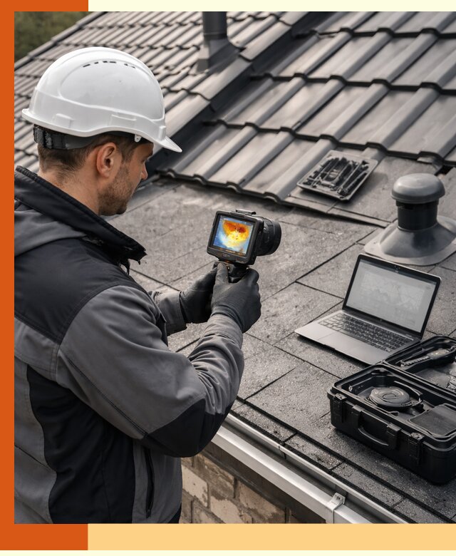 Тепловизионное обследование кровли в Фрязино для выявления дефектов