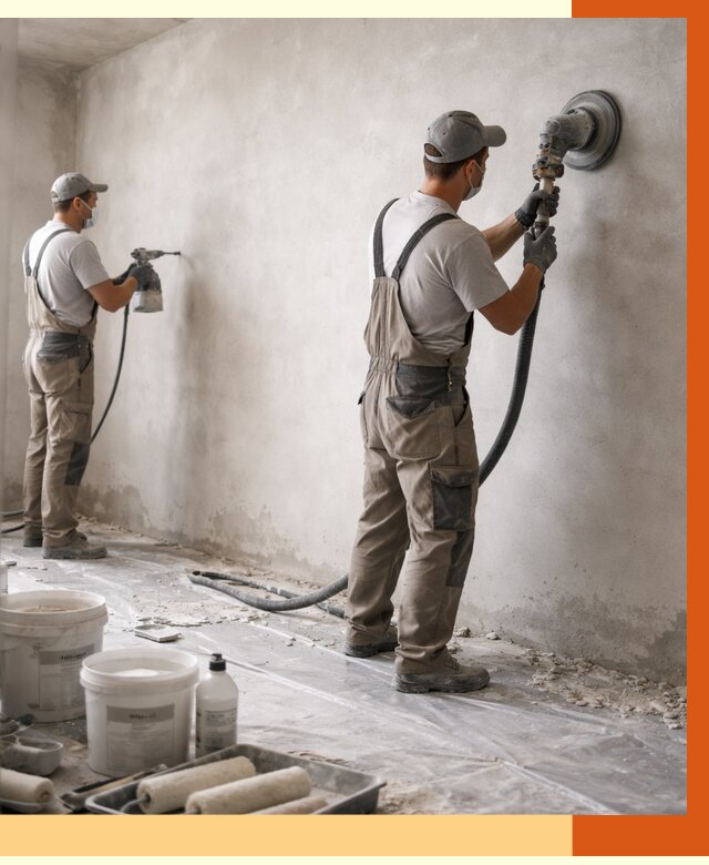 Подготовка поверхности под напыление в Фрязино от 1246 руб. — ТепломастерФрз