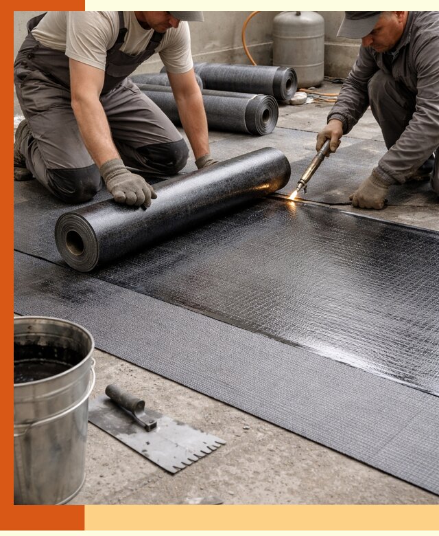 Монтаж гидроизоляционной мембраны в Фрязино для зданий и конструкций
