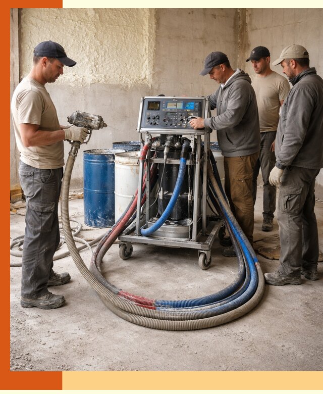 Аренда установки для напыления ППУ в Фрязино на выгодных условиях