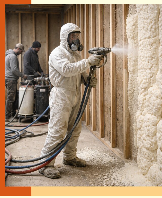 Обучение напылению ППУ: курсы для специалистов в Фрязино