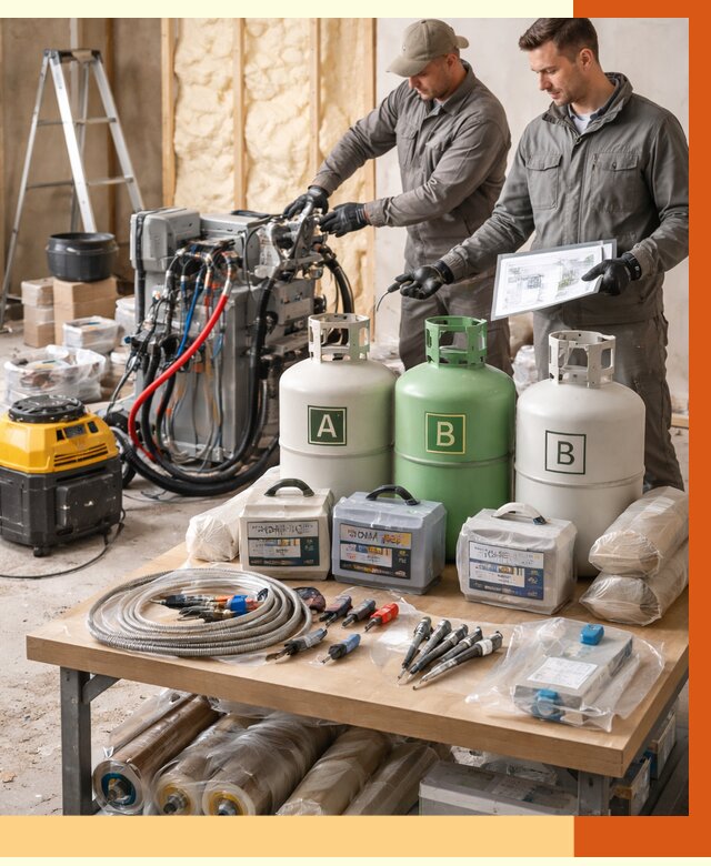 Продажа компонентов ППУ с консультацией в Фрязино от 4362 руб. | ТепломастерФрз